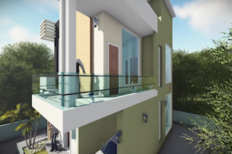 do exterior, interior and floorplan 3d rendering