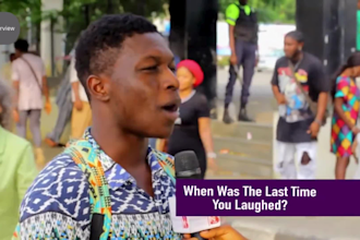 shoot street interview video with random people on the street