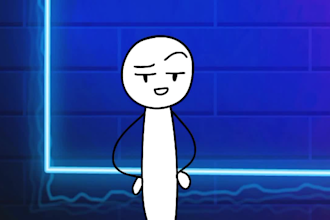 create draw stick figure stickman animation 2d stickman animation doodle art