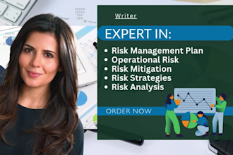 provide expert business analysis, risk analysis , research report