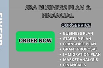 sba business plan, sba loan, sba proposal, financials sba business plan writer