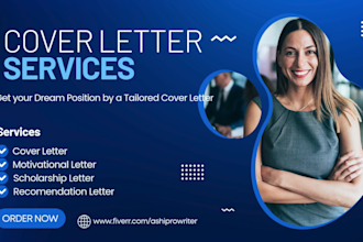 writer inspirational cover and motivational letter for your dream job