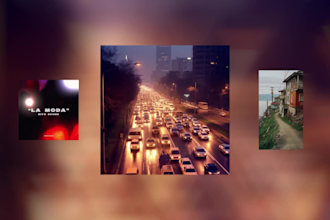create a dope music visualizer