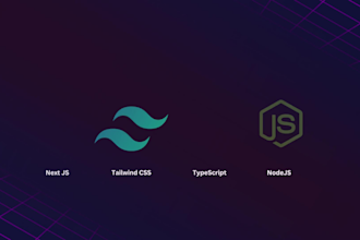 build a responsive website in next js with tailwind CSS and typescript