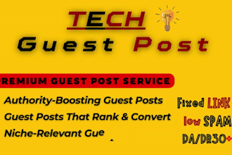 get you dofollow backlinks from high da technology blogs