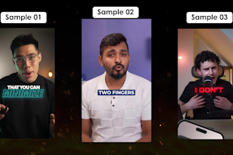 edit viral style short form videos for instagram, tiktok and youtube
