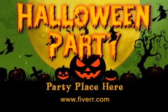 make cool vintage halloween video