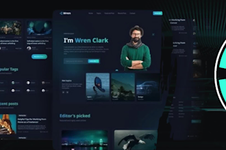 build, fix, and redesign custom site