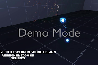 create custom sound design for your game, trailer, or film