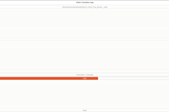 python, openai apps for video generation and translation