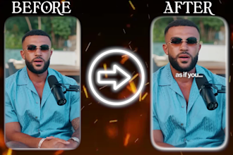 do trendy short form video editing for tiktok, ig reels and yt shorts