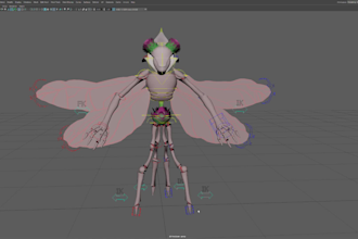 rig your character in maya for games or film