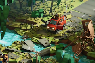 2d 3d cartoon animation music video, characters ai storytelling animation