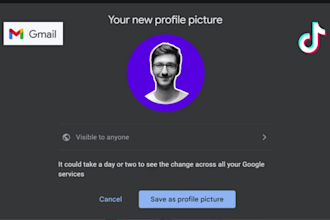 create profile picture linkedin, instagram, facebook static or animated