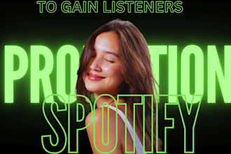 promote spotify music, spotify album for spotify artist growth and engagement