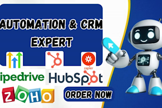 setup pipedrive automation zoho booking hubspot crm suitedash setup honeybook