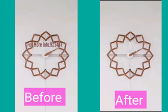 add or remove text object logo from your videos and photos