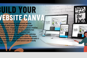 landing pages and  website canva services built in pakistan