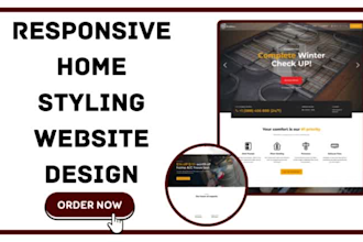 design furniture interior design home improvement staging shopify store website