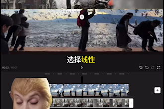 video clips, background music, copywriting