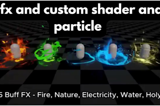 create stunning game vfx for unity visual effects with custom shaders particle