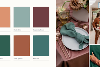 make your personal color palette and for your brand