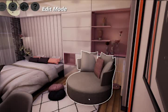 do an interactive architectural walktrough in unreal engine
