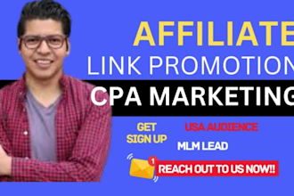 setup cpa  marketing, cpa lead generation, affiliate marketing link, mlm leads
