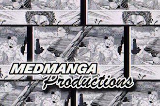 draw unique manga or manhwa in any style you want from a pro
