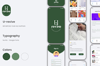 Big Deals!  design a user friendly UI UX using figma, xd