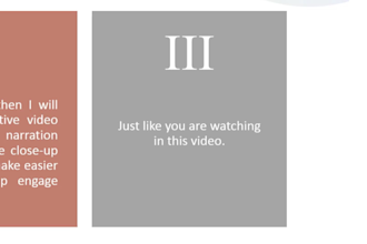 convert your presentation in slideshow video