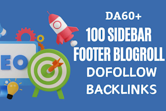 make da 60 to 50 sidebar blogroll seo dofollow backlinks