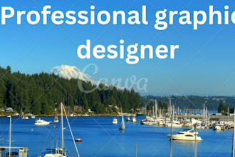 be dedicated your professional graphics designer
