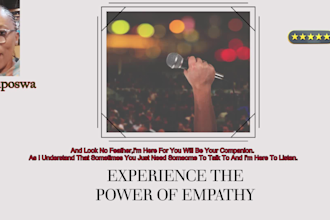 show kindness as I listen with empathy without judgement