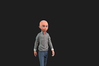 rig 3d model in blender for animation and game engines