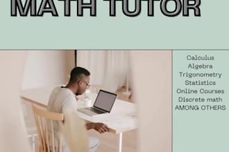be your online math tutor