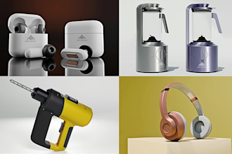 do 3d product modeling and realistic 3d rendering for amazon and ebay