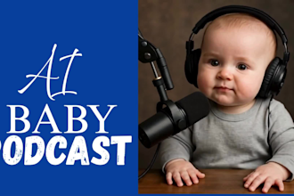 create dynamic viral ai baby podcast ai talking baby ai video editing podcast