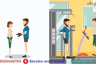 make personal trainer service company ads video