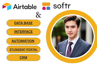 be your airtable database, automation, client portal