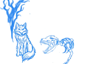 draw evil looking horror artwork for your album or story