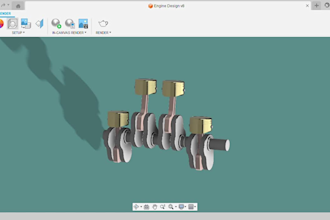 design 3d models and rendering in fusion 360