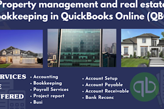 rental property bookkeeping specialist in quickbooks and xero