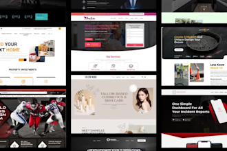 do UI UX website design templates in figma and adobe xd