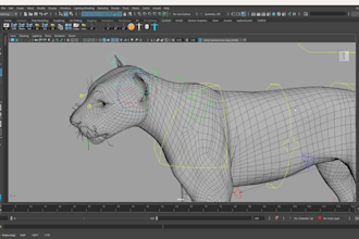 produce 3d second life character rigging, second life animal rigging, sl mesh