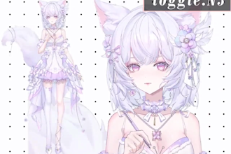 draw vtuber character, live2d model for streaming and commercial purpose