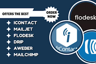 do email marketing campaign on mailchimp klaviyo constant contact icontact brevo