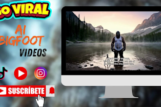 create viral ai bigfoot vlog videos with google veo or veo3 ai bigfoot videos
