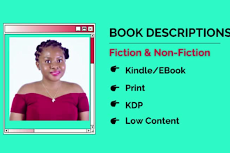 write an exceptional book description