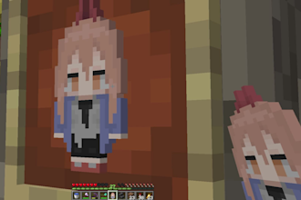 make a custom totem texture pack for minecraft with your character